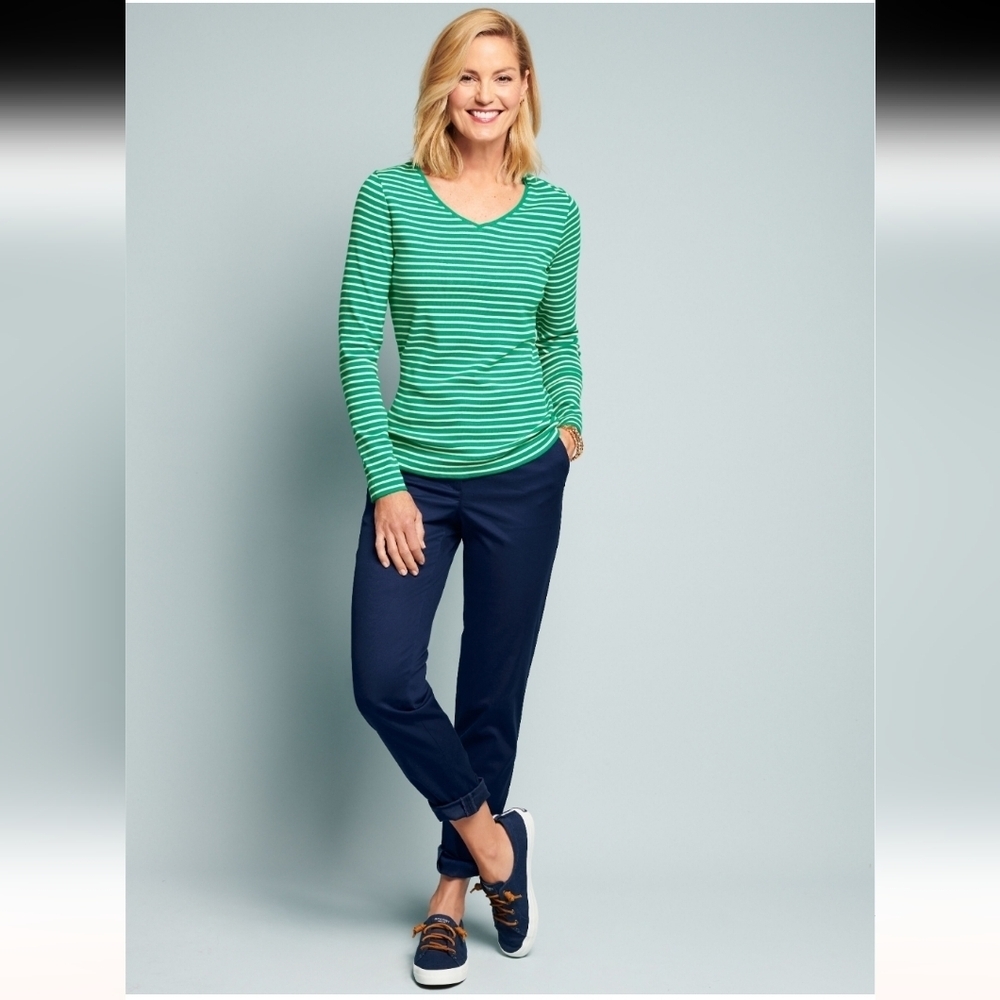 Talbots Girlfriend Chino Navy Size Womens 6P